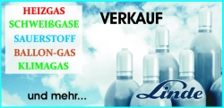 Gasflaschenfllung -LINDE MISCHGAS 82/18 fr 20 Liter Gasflasche