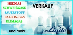 Gasflaschenfllung - LINDE ARGON 4.6 fr 20 Liter Gasflasche