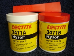 Loctite Flssigmetall Paste 3471A+B, 500g f. Stahl