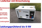 Hyundai Notstromaggregat, Silent Diesel, 7,9KvA